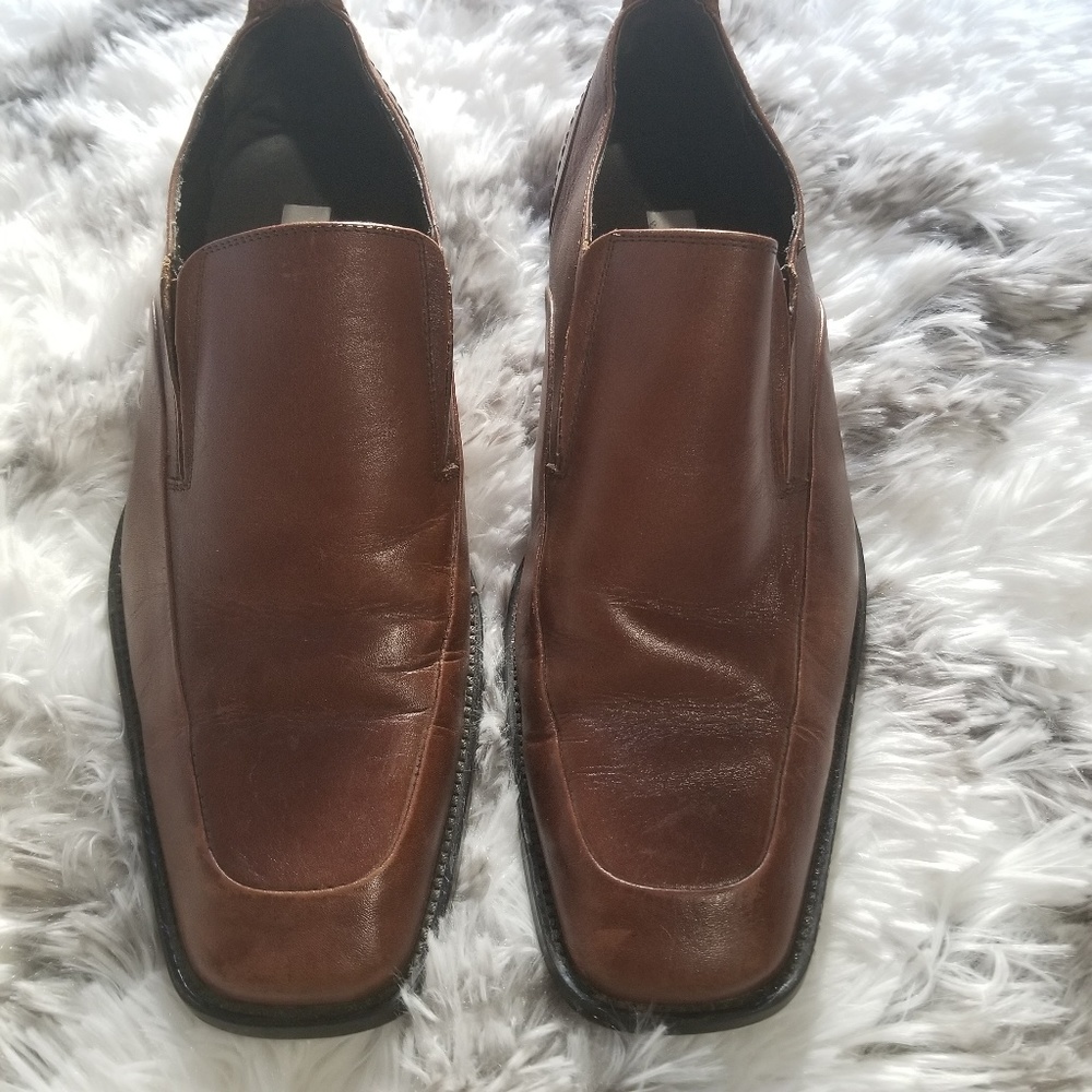 Steve Madden brown dress shoes Kraymer sz 9